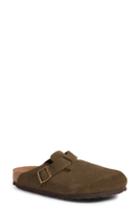 Women's Birkenstock 'boston' Soft Footbed Clog -7.5us / 38eu B - Green