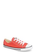 Women's Converse Chuck Taylor All Star 'dainty' Low Top Sneaker .5 M - Red