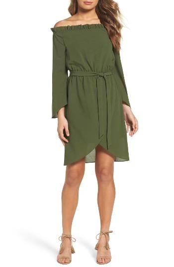 Women's Ali & Jay Get Me To The Greek Off The Shoulder Dress