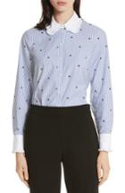 Women's Kate Spade New York Twinkle Stripe Poplin Shirt