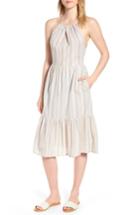 Women's Lucky Brand Pastel Stripe Dress - Coral