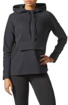 Women's Adidas Zip Fleece Hoodie - Black