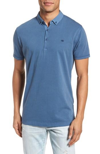Men's Scotch & Soda Classic Jersey Polo - Blue