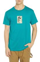 Men's Obey Metamorphosis Premium T-shirt - Blue/green