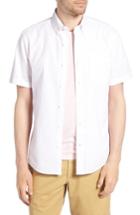 Men's 1901 Trim Fit Seersucker Sport Shirt, Size - White