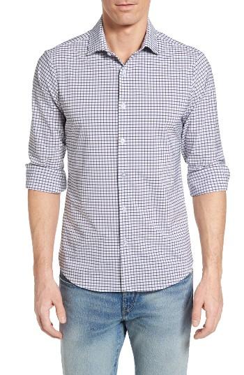 Men's Mizzen+main Lincoln Check Performance Sport Shirt