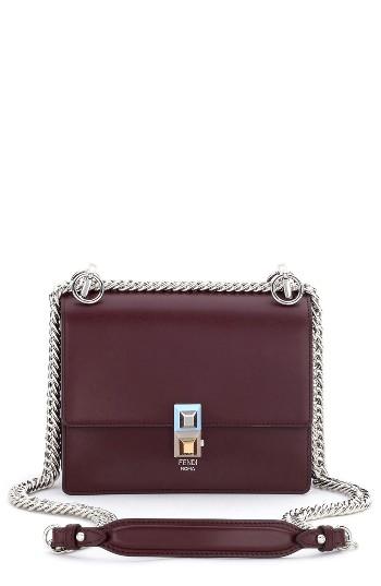 Fendi Small Kan I Leather Bag -