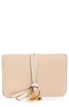 Women's Chloe Alphabet Leather Wallet - Pink