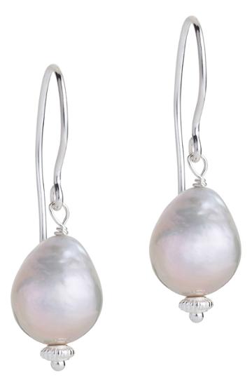 Women's Claudia Bradby Margarita Pearl Drop Earrings