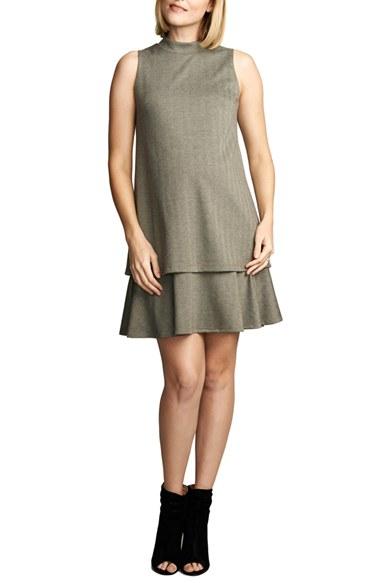 Women's Maternal America 'lucy' Maternity Dress - Grey