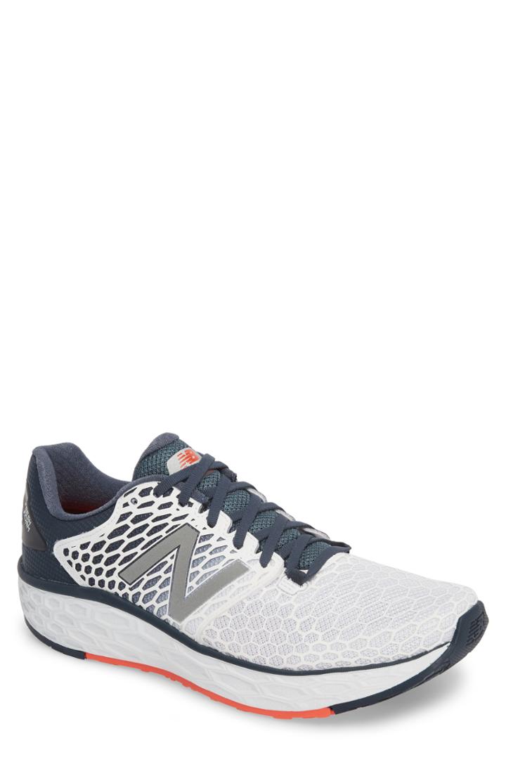 Men's New Balance Fresh Foam Vongo V3 Running Shoe .5 D - White