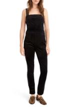 Women's J.crew Velveteen Overalls - Black