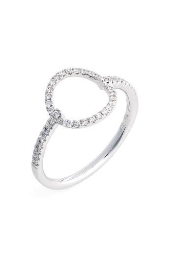 Women's Bony Levy Open Circle Diamond Ring