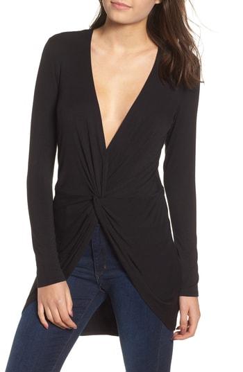 Women's Love, Fire Plunge Tunic - Black