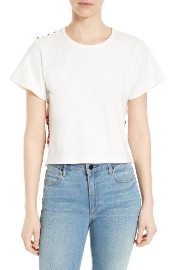 Women's Sea Fringe Back Tee
