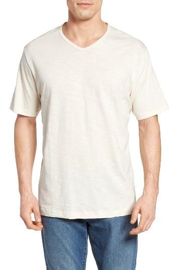 Men's Tommy Bahama 'portside Player' Pima Cotton T-shirt, Size - White