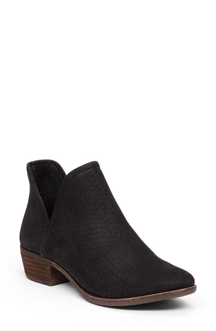 Women's Lucky Brand Baley Bootie .5 M - Black