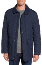 Men's Marc New York Milton Quilted Barn Jacket, Size - Blue
