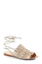 Women's Mercedes Castillo Alesandra Sandal .5 M - Metallic