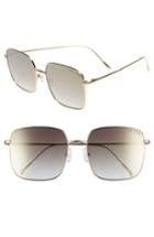 Women's Vedi Vero 58mm Square Sunglasses - Shiny Gold