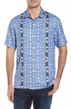 Men's Tommy Bahama Ikat Don't Stop Silk Blend Camp Shirt