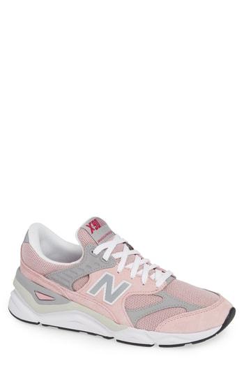 Men's New Balance X-90 Sneaker D - Pink