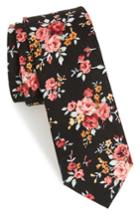 Men's 1901 Knapp Floral Cotton Tie