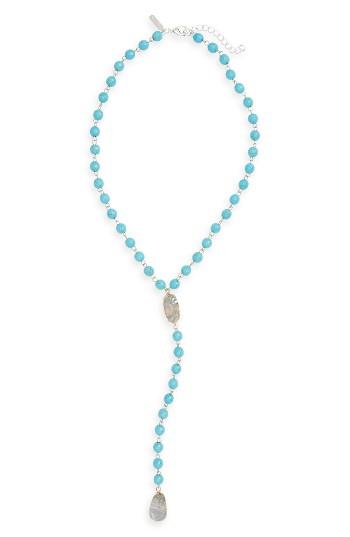 Women's Panacea Drusy Stone Y-necklace