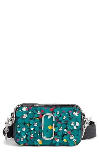 Marc Jacobs 3d Flower Snapshot Crossbody Bag -