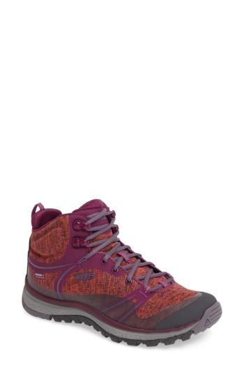 Women's Keen Terradora Waterproof Hiking Boot .5 M - Purple