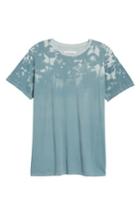 Men's Vestige 'lost' Shadow Palm Print Crewneck T-shirt - Blue