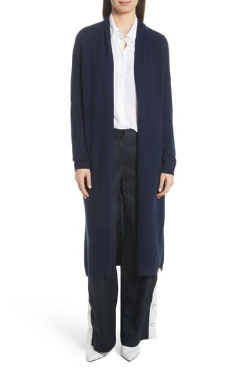Women's Equipment Thoren Long Cashmere Cardigan - Blue
