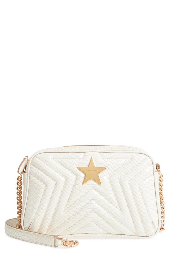Stella Mccartney Alter Snake Faux Leather Shoulder Bag -
