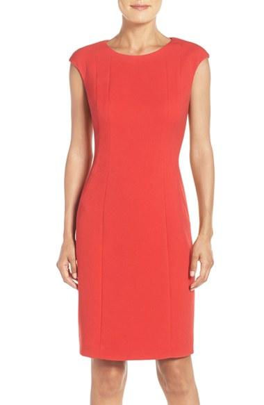 Women's Eliza J Cap Sleeve Sheath Dress
