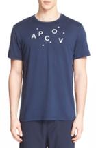 Men's A.p.c. And Outdoor Voices 'austin' Crewneck Logo T-shirt