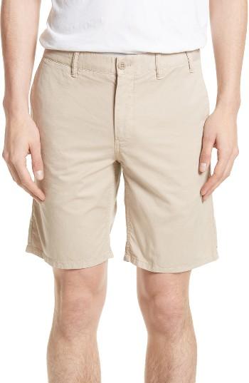 Men's Norse Projects Aros Lightweight Cotton Twill Shorts - Beige