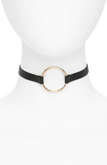 Women's Bp. Hammered Circle Choker
