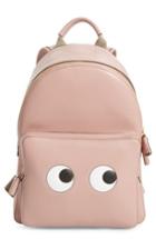 Anya Hindmarch Eyes Mini Leather Backpack - Pink