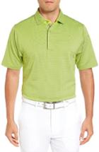 Men's Bobby Jones Xh20 Freckle Jacquard Stretch Golf Polo - Green