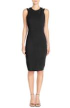 Women's French Connection Whisper Light Cutout Dress - Black