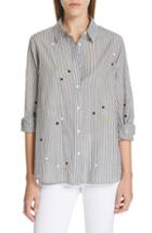 Women's The Great. The Oversized Swing Oxford Shirt - White