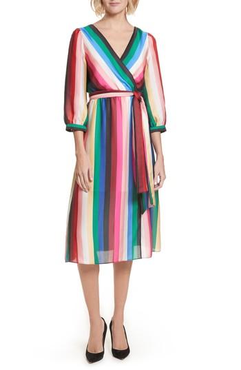 Women's Alice + Olivia Dyanna Midi Dress - Red