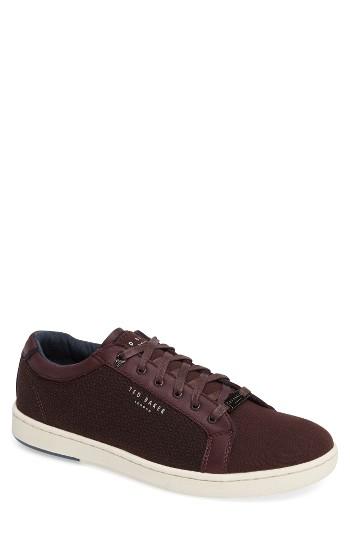 Men's Ted Baker London Ternur Geo Print Sneaker M - Red