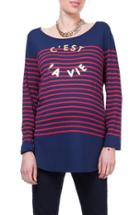 Women's Seraphine C'est La Vie Maternity/nursing Top