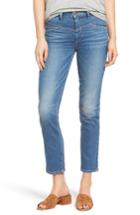 Women's Paige Adelyn High Waist Ankle Straight Leg Jeans