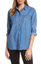 Women's Barbour Ashby Denim Shirt Us / 8 Uk - Blue