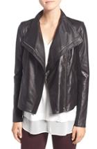 Women's Trouve Leather Moto Jacket