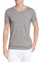 Men's Boss Orange Thankful Pocket T-shirt - Grey