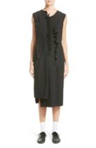 Women's Comme Des Garcons Ruffle Trim Sleeveless Dress