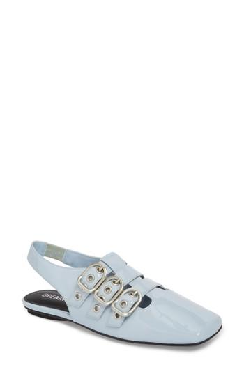Women's Opening Ceremony Assata Buckle Flat Eu - Blue